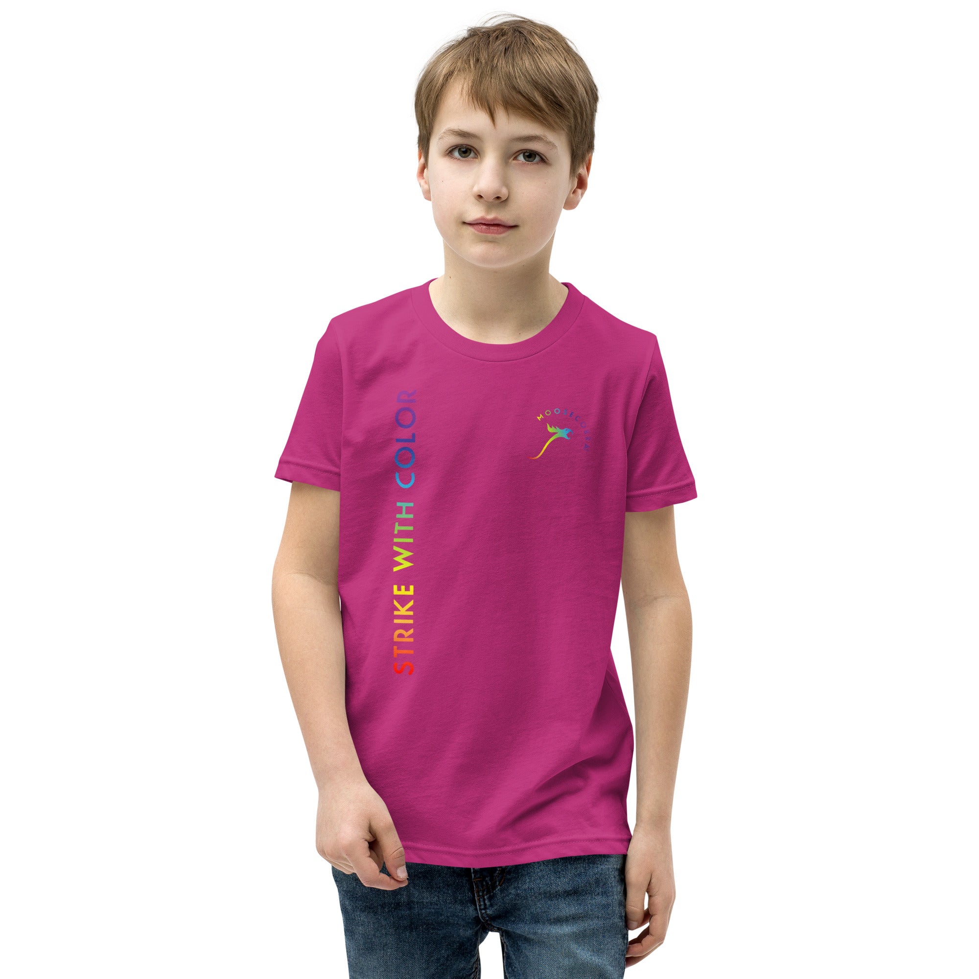 Strike With Color Youth Short Sleeve Tee